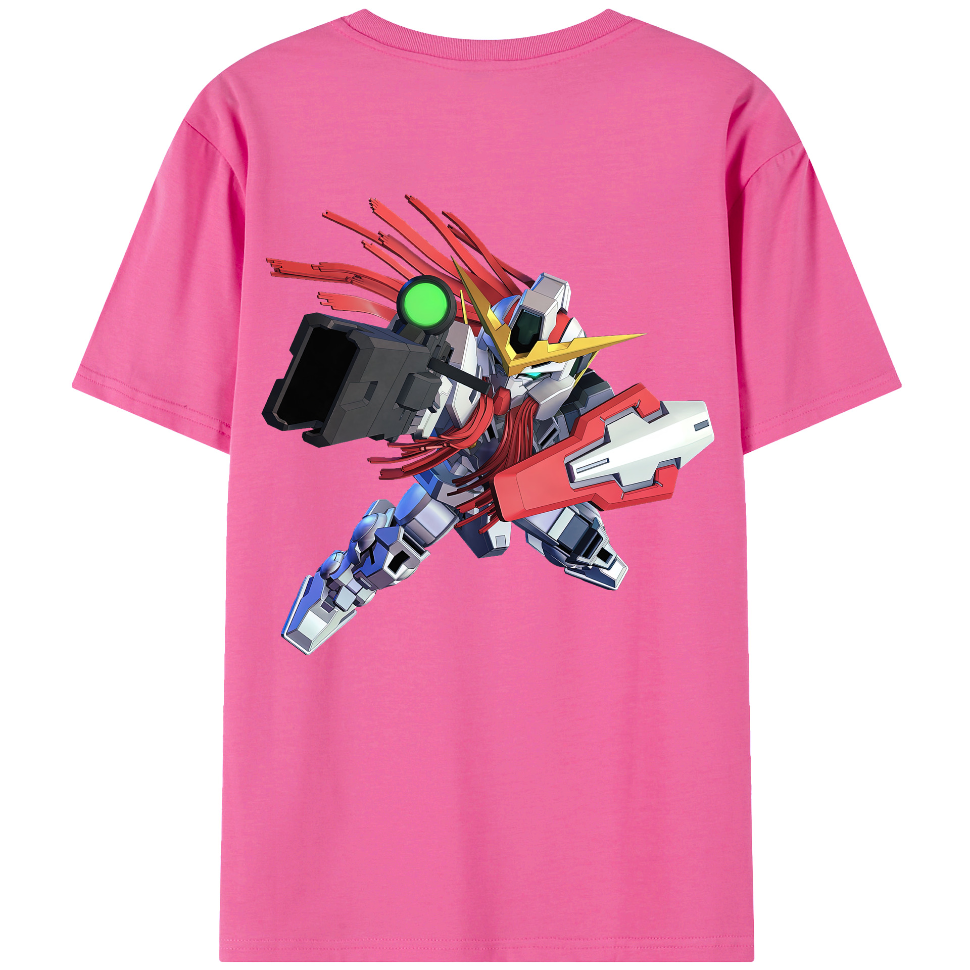 （画像用） 機動戦士ガンダム Mobile Suit Gundam レディース半袖Tシャツ(バックプリント)
